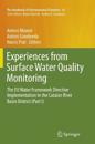 Experiences from Surface Water Quality Monitoring
