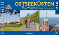 Ostseeküsten-Radweg Mecklenburg-Vorpommern 1:50 000