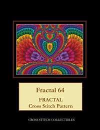 Fractal 64: Fractal Cross Stitch Pattern