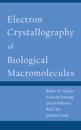 Electron Crystallography of Biological Macromolecules