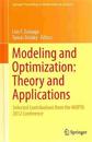 Modeling and Optimization: Theory and Applications