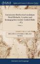 Literarischer Briefwechsel Von Johann David Michaelis. Geordnet Und Herausgegeben Von Joh. Gottlieb Buhle ... of 3; Volume 3