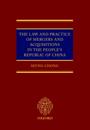 The Law and Practice of Mergers and Acquisitions in the People's Republic of China