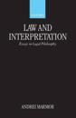 Law and Interpretation