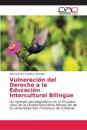 Vulneración del Derecho a la Educación Intercultural Bilingüe