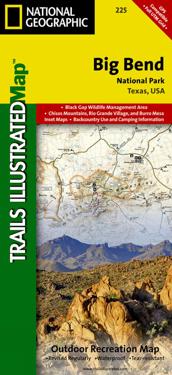 National Geographic Trails Illustrated Map Big Bend National Park