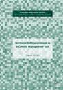 Territorial Self-Government as a Conflict Management Tool