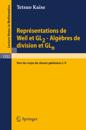 Représentations de Weil et GL2 - Algèbres de division et GLn