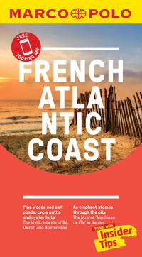French Atlantic Coast Marco Polo Pocket Travel Guide 2019 - with pull out map