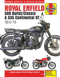 Royal Enfield Bullet and Continental GT Service & Repair Manual (2009 to 2018)