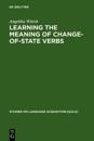 Learning the meaning of change-of-state verbs