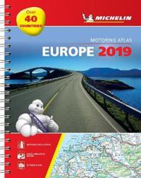 Europe 2019 - tourist and motoring atlas (a4-spirale) - tourist & motoring