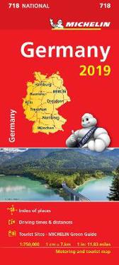 Germany 2019 - Michelin National Map 718