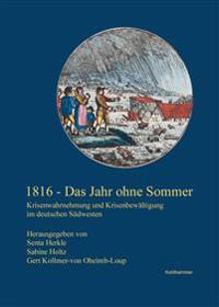 1816 - Das Jahr Ohne Sommer: Krisenwahrnehmung Und Krisenbewaltigung Im Deutschen Sudwesten