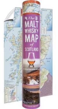 The Malt Whisky Map of Scotland (in a tube)