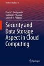 Security and Data Storage Aspect in Cloud Computing