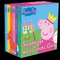 Sagodags med Greta Gris (6 små böcker)
