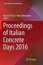 Proceedings of Italian Concrete Days 2016