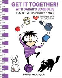 Sarah's Scribbles 2019-2020 16-Month Monthly/Weekly Planner Calendar
