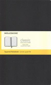 Moleskine Notebook, Expanded Large, Squared, Black