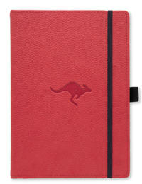 Dingbats* Wildlife A5+ Red Kangaroo Notebook - Dotted
