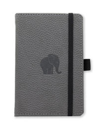Dingbats* Wildlife A6 Pocket Grey Elephant Notebook - Lined