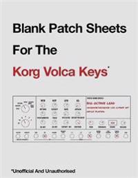 Blank Patch Sheets for the Korg Volca Keys
