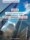 ACCA Advanced Taxation Study Manual 2019-20