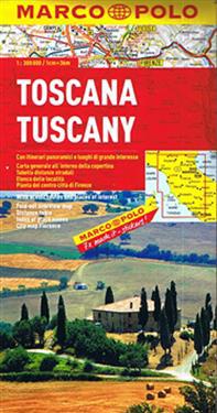 MARCO POLO Karte Italien 04. Toskana 1 : 300 000