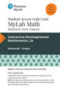 MyLab Math with Pearson eText Access Code (12 Weeks) for Interactive Developmental Math