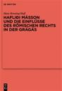 Hafliði Másson und die Einflüsse des römischen Rechts in der Grágás