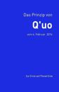 Das Prinzip von Q'uo (6. Februar 2016)