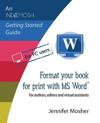Format your book for print with MS Word(R)