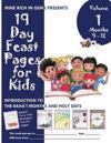 19 Day Feast Pages for Kids Volume 1 / Book 3