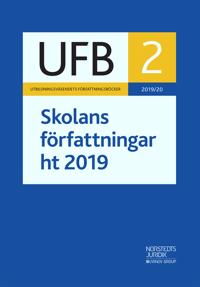 UFB 2 HT Skolans författningar 2019/20