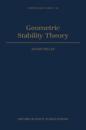 Geometric Stability Theory