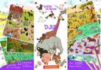 Djur - klistra och färglägg! : innehåller över 1 000 klistermärken