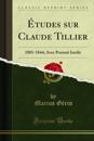 Études sur Claude Tillier