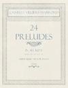 24 Preludes - In all Keys - Book 2 of 2 - Pieces 17-24 - Sheet Music set for Piano - Op. 163