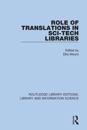 Role of Translations in Sci-Tech Libraries