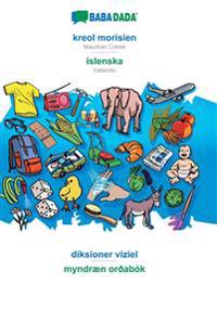 BABADADA, kreol morisien - íslenska, diksioner viziel - myndræn orðabók