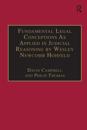 Fundamental Legal Conceptions as Applied in Judicial Reasoning by Wesley Newcomb Hohfeld