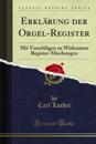 Erklärung der Orgel-Register