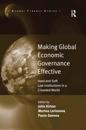 Making Global Economic Governance Effective