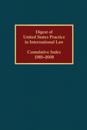 Digest of United States Practice in International Law, Cumulative Index 1989-2008