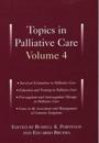 Topics in Palliative Care, Volume 4