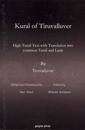 Kural of Tiruvalluver