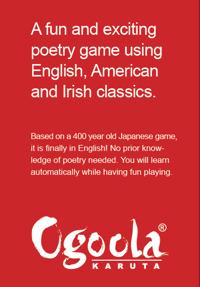 Ogoola Karuta ? Poetry Game using English, American and Irish Poetry 1340-1882