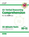 11+ CEM 10-Minute Tests: Comprehension - Ages 10-11 Book 2 (with Online Edition): for the 2024 exams