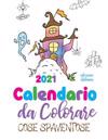 Calendario da colorare 2021 cose spaventose (edizione italiana)